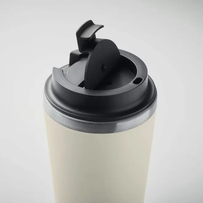 MUG ISOTHERME PERSONNALISE AVEC INTERIEUR CERAMIQUE 350ML 'MULTIS'