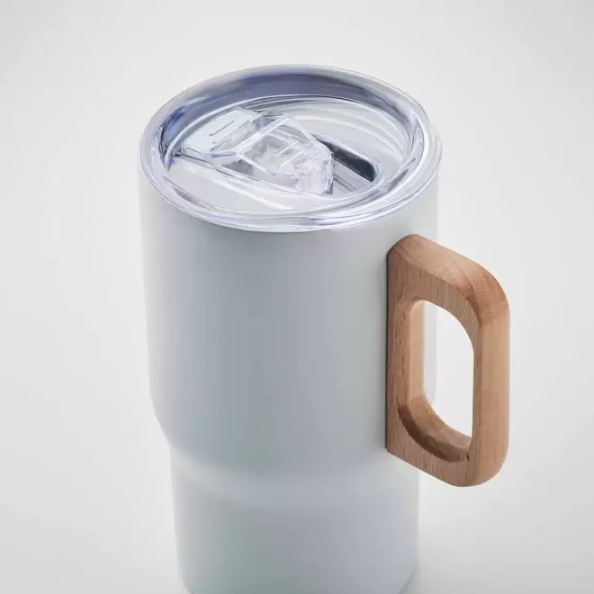 MUG ISOTHERME PERSONNALISABLE INOX RECYCLE 350ML 'JORNA MAX'