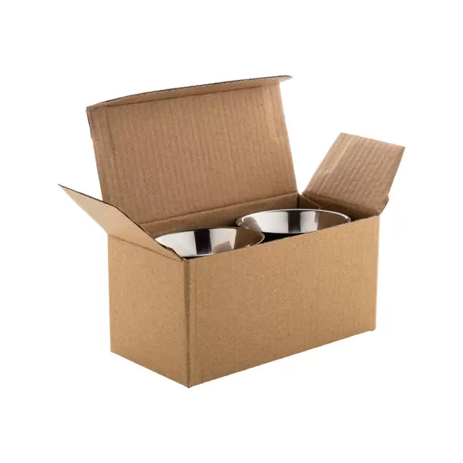 SET TASSES EN ACIER 80ML PERSONNALISABLE 'TEDOK'