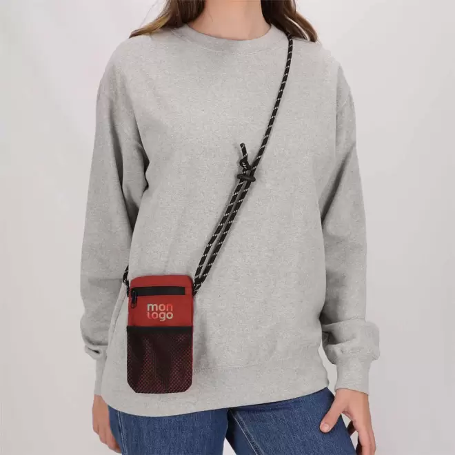 SACOCHE EN POLYESTER PERSONNALISEE 'TOPOLO'