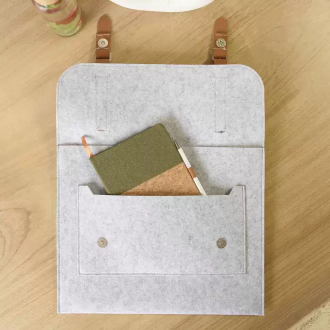 SACOCHE PERSONNALISABLE EN FEUTRE 'TAYSO'