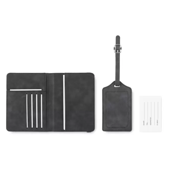 ETIQUETTE ET PROTEGE PASSEPORT PERSONNALISABLE 'TAGEJET'