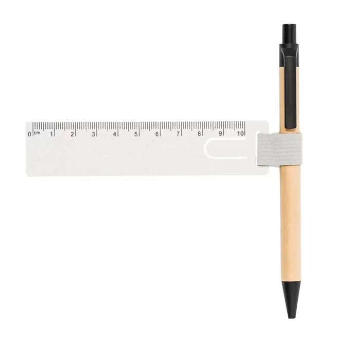 MARQUE PAGES REGLE ET PORTE STYLO PERSONNALISE 'LIO'