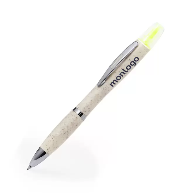 STYLO/SURLIGNEUR PERSONNALISABLE 'RIODUO BLE'