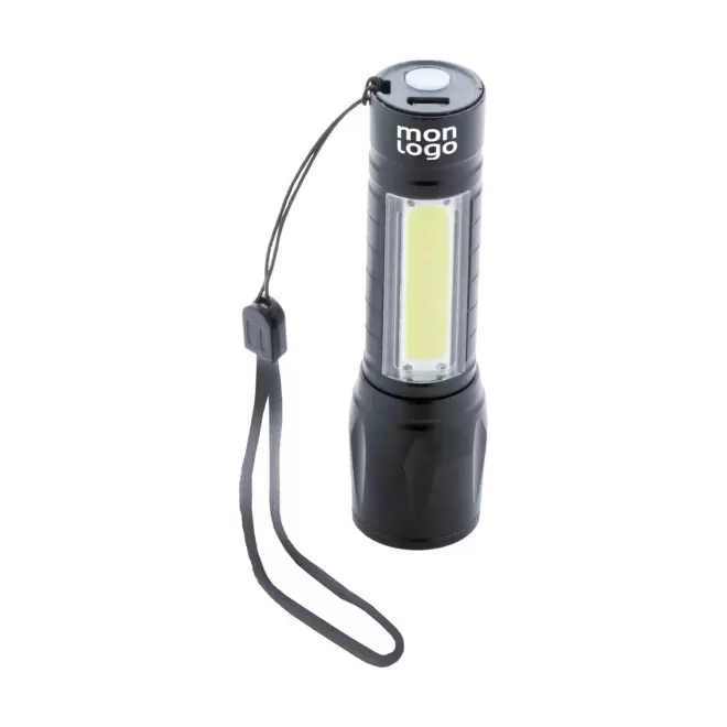 LAMPE DE POCHE RECHARGEABLE PERSONNALISABLE 'COBA PLUS'