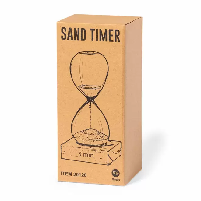 SABLIER PERSONNALISABLE EN BOIS 'DJENNA '