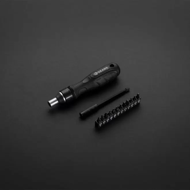 TOURNEVIS A CLIQUET PERSONNALISABLE 'KRUVI'