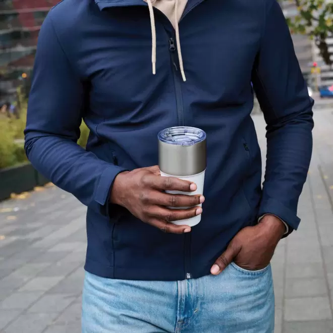 MUG ISOTHERME PERSONNALISABLE ACIER RECYCLE 500ML 'WESIGN'