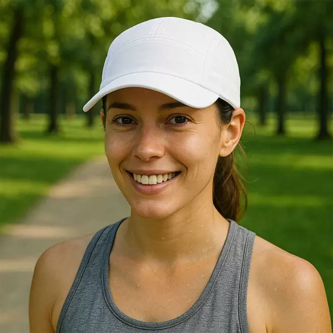 CASQUETTE DE SPORT PLIABLE PERSONNALISABLE 'CARUN PLIABLE'