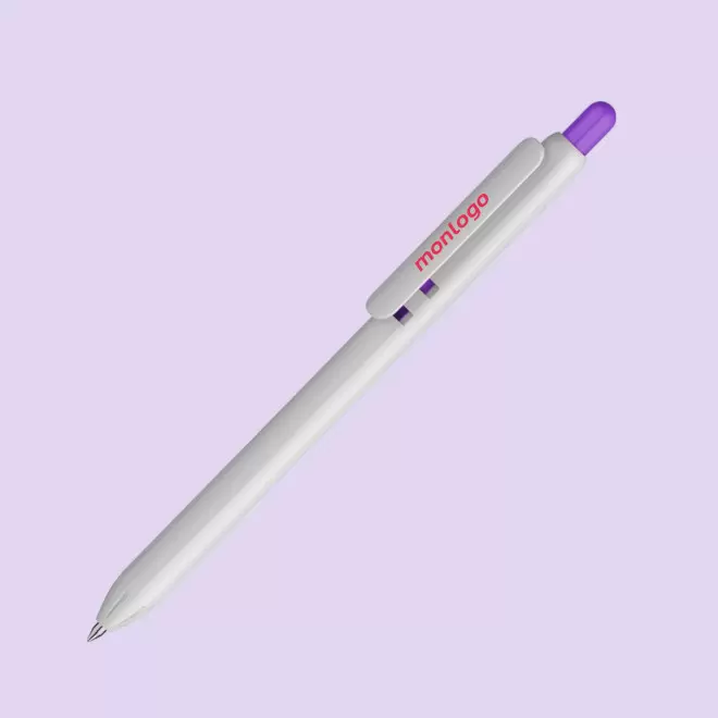 STYLO PERSONNALISE 'IRIS WHITE'