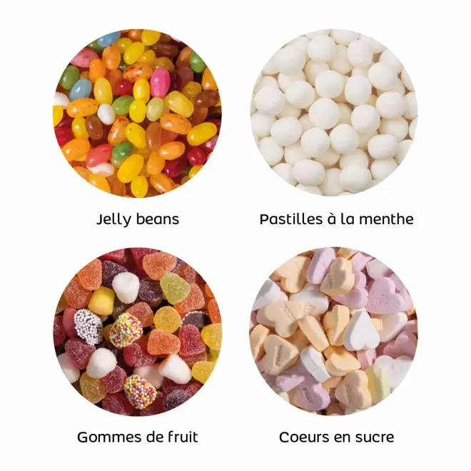 SACHET DE BONBONS PERSONNALISABLE 50 G 'BLIZZ'