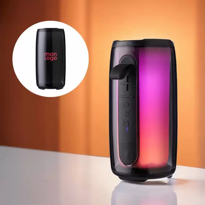ENCEINTE LUMINEUSE PERSONNALISABLE 'LUCIO'