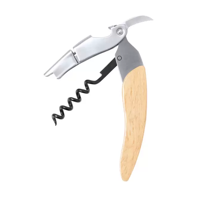 SOMMELIER AVEC MANCHE EN BOIS PERSONNALISE 'NIRQUOIS'