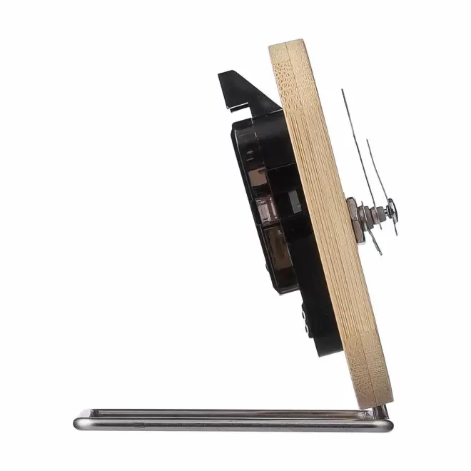 HORLOGE DE BUREAU PERSONNALISEE EN BAMBOU 'RELOJ' 