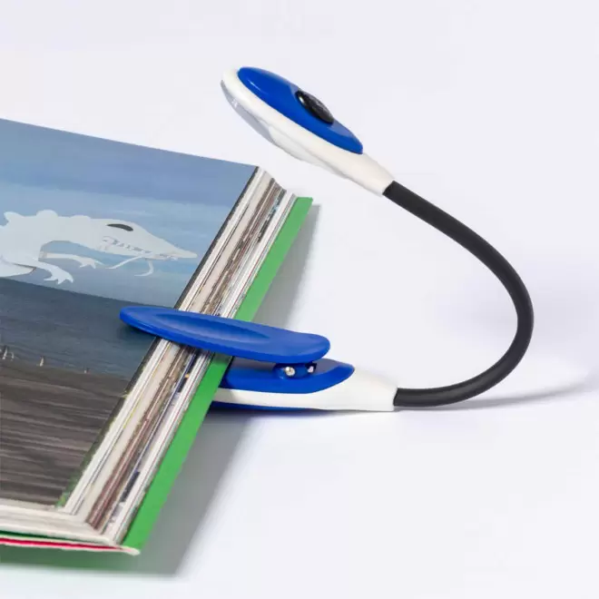 LAMPE DE LECTURE PERSONNALISEE MARQUE PAGE 'BOUKO'
