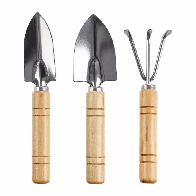 SET DE JARDINAGE AVEC POCHON PERSONNALISABLE 'BULBY'