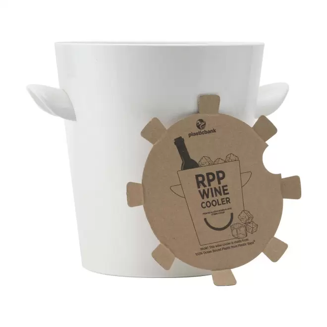 SEAU A CHAMPAGNE RECYCLE PERSONNALISABLE 'CHEERS'