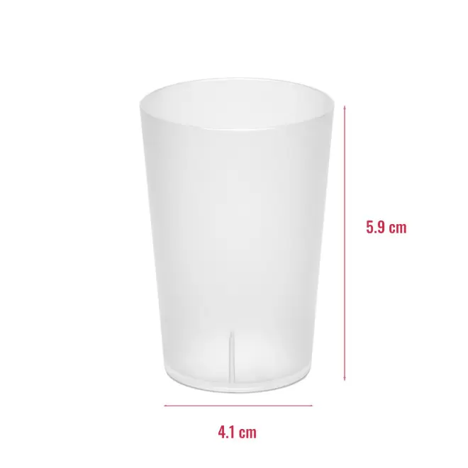 GOBELET SHOOTER PERSONNALISÉ 5CL 'CUPO QUADRI'