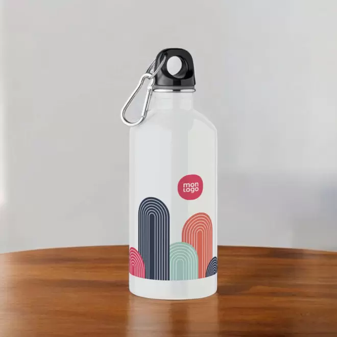 GOURDE ACIER RECYCLE PERSONNALISABLE 'AVEREST SUBLI' 