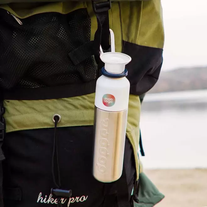 BOUTEILLE ISOTHERME PERSONNALISABLE DOPPER 350ML 'LOSTRI'