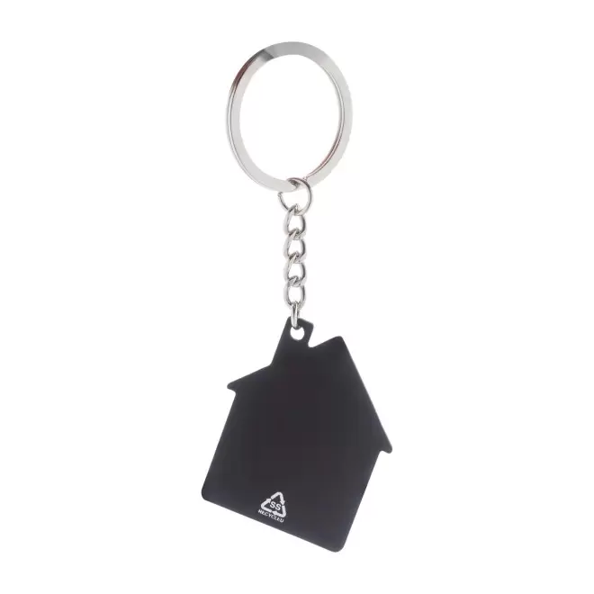 PORTE CLE PERSONNALISABLE ACIER RECYCLE 'MARCELINO'