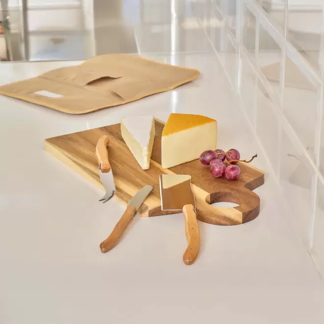 SET DE 3 COUTEAUX A FROMAGE PERSONNALISABLE 'TOMME'