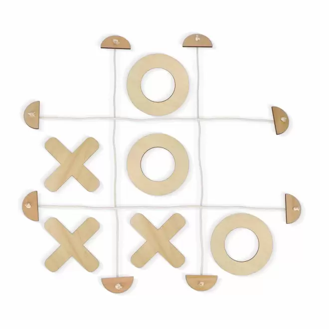 JEU DE MORPION GEANT PERSONNALISE 'TICTACTOE'