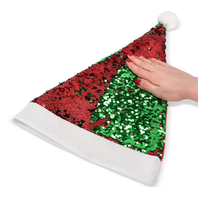 BONNET DE NOEL PAILLETE PERSONNALISE 'FLOCK'