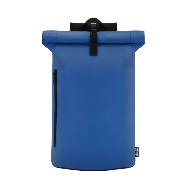 SAC A DOS ROLL TOP PERSONNALISABLE EN PU RECYCLE 'OLEX'