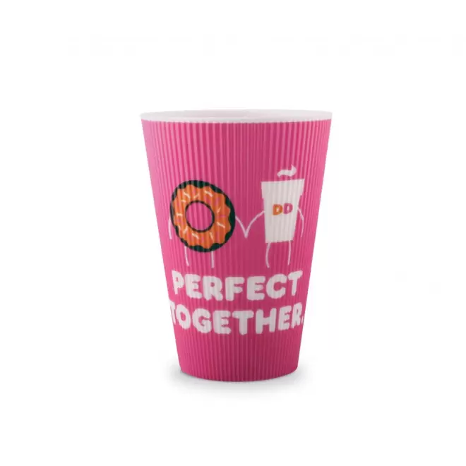 GOBELET CANNELE 40CL PERSONNALISABLE 'CUP WAVE' 