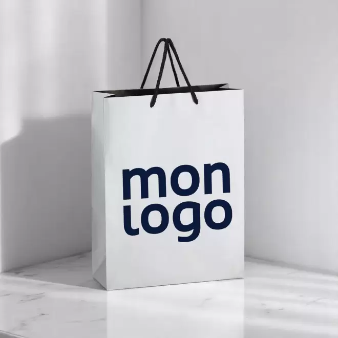 SAC CADEAU PAPIER FSC PERSONNALISABLE 'SOSOMA 30x12x40'