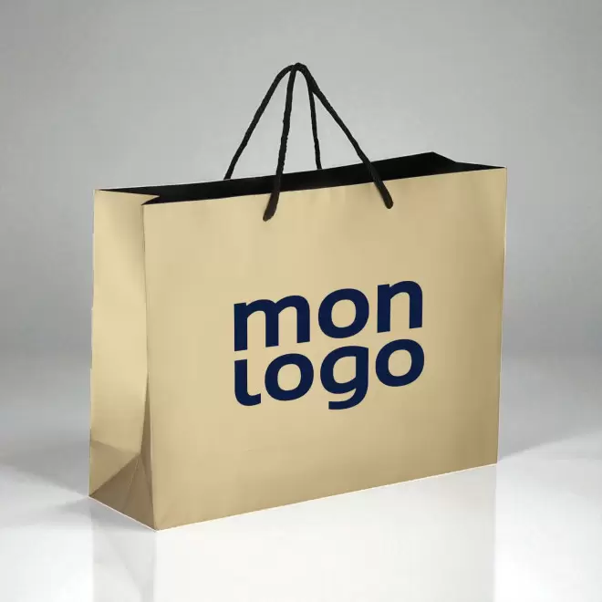 SAC CADEAU PAPIER FSC PERSONNALISABLE 'SOSOMA MAXI'