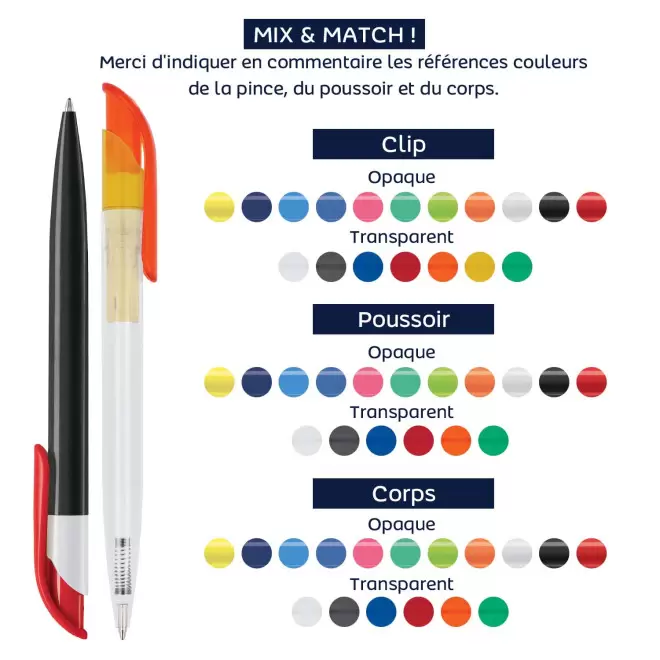 STYLO PERSONNALISABLE 'VIBE' 