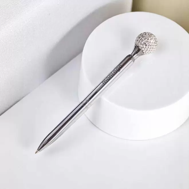 STYLO BOULE A FACETTE PERSONNALISABLE 'SHANA'