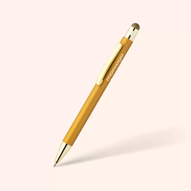 STYLO STYLET EN ALU RECYCLE PERSONNALISABLE 'DRIXOU'