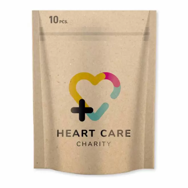 PANSEMENTS POCHETTE KRAFT PERSONNALISABLE 'PENSA 10'