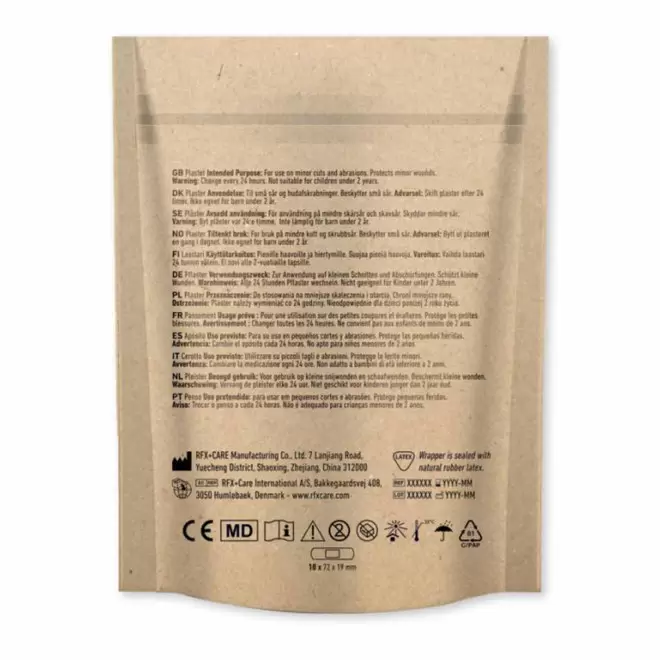 PANSEMENTS POCHETTE KRAFT PERSONNALISABLE 'PENSA 10'