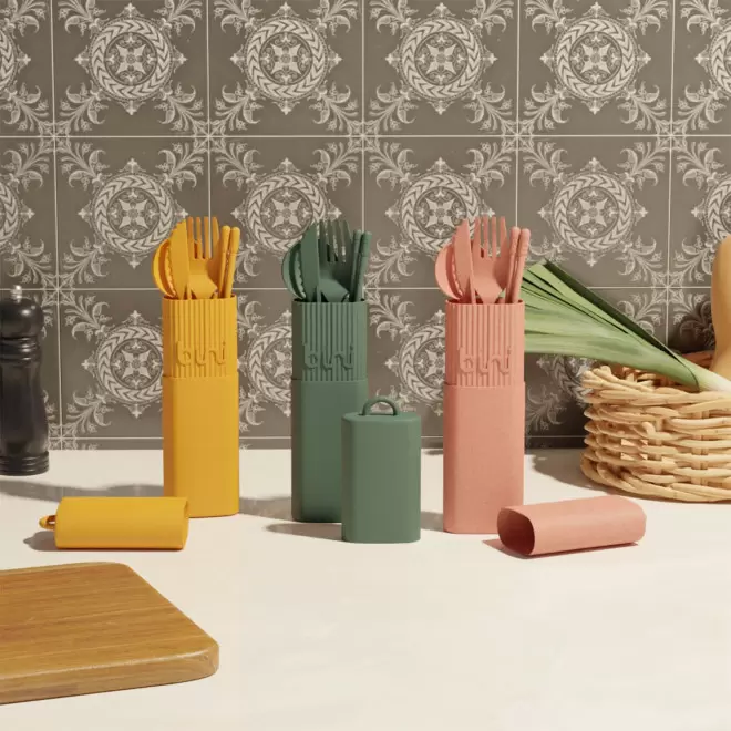 SET DE COUVERTS PERSONNALISABLE 'BINIKIT'