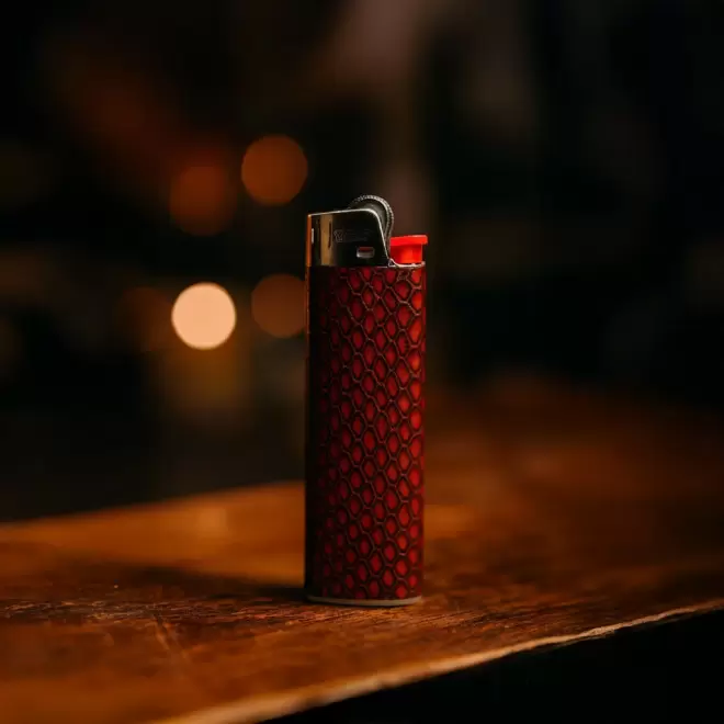 BRIQUET PERSONNALISABLE BIC® PUFFY RELIEF 'FIREFLAMME'