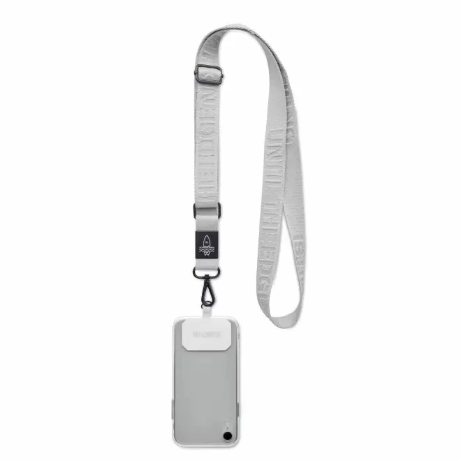 TOUR DE COU PERSONNALISABLE TELEPHONE 'INFLU METAL'