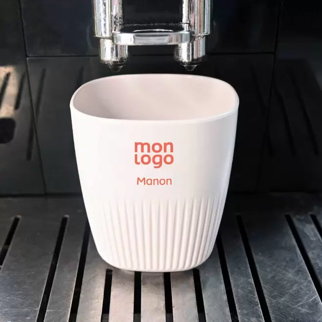 TASSE EN RPET PERSONNALISABLE MIF 220ML 'MAKOA'