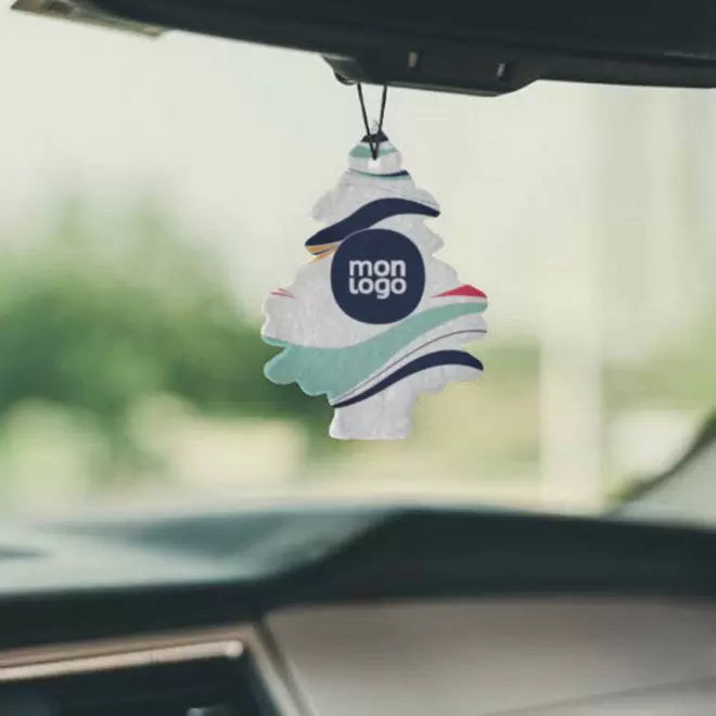 DESODORISANT VOITURE PERSONNALISABLE 'KENDO LIFE SAPIN'