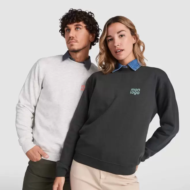 RAPIDE 4J SWEAT COL ROND MIXTE PERSONNALISABLE 'RAPHAEL' 