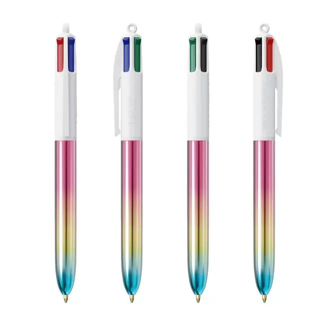 EXP 72H   STYLO BIC 4 COULEURS 'GRADIENT' 