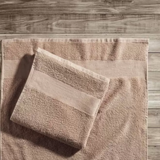 SERVIETTE EPONGE PERSONNALISABLE 'ISLAND BIO 50x100'