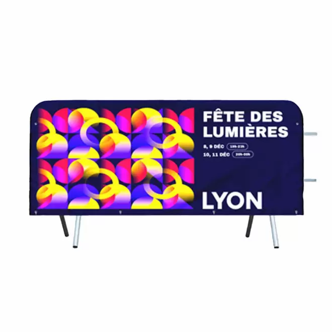 HABILLAGE POUR BARRIERE PERSONNALISABLE 'VAUBAN DOUBLE 4J'