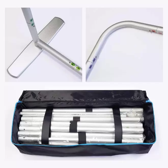 ARCHE PERSONNALISABLE DOUBLE EN ALUMINIUM 'HELLO GATE'