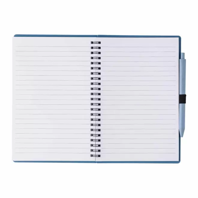 CARNET PERSONNALISABLE A5 EN PP ET PAILLE DE BLE 'PIPA'