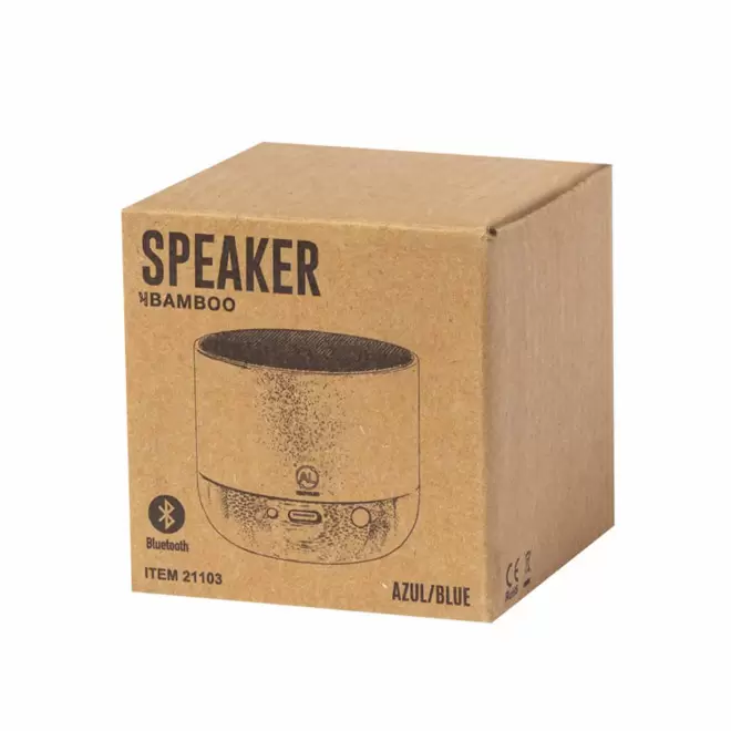 ENCEINTE BLUETOOTH® PERSONNALISABLE 'NOVA RECYCLE BOIS'