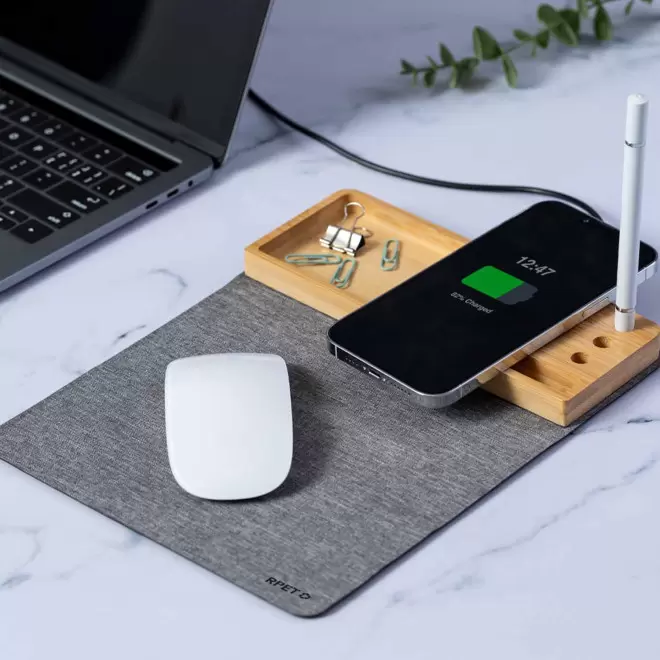 TAPIS SOURIS MULTIFONCTION PERSONNALISABLE 'TIPMY'